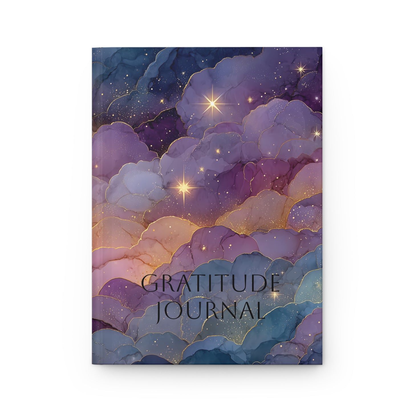 Purple Dreams Hardcover Notebook