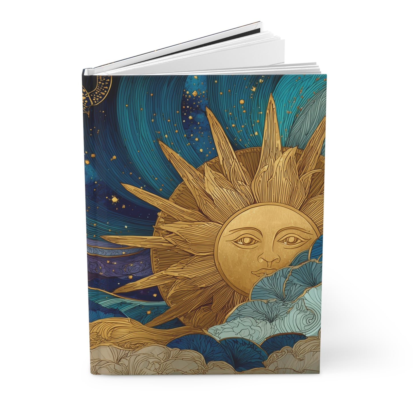 Sunrise in the Cosmos Hardcover Notebook