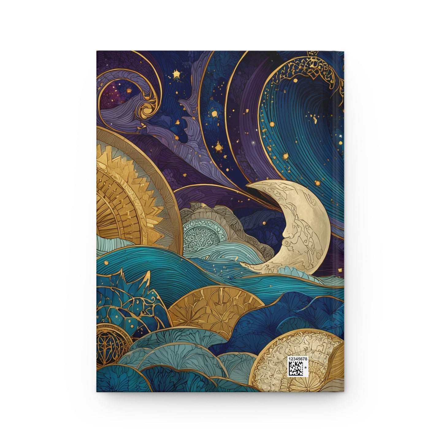 Sunrise in the Cosmos Hardcover Notebook
