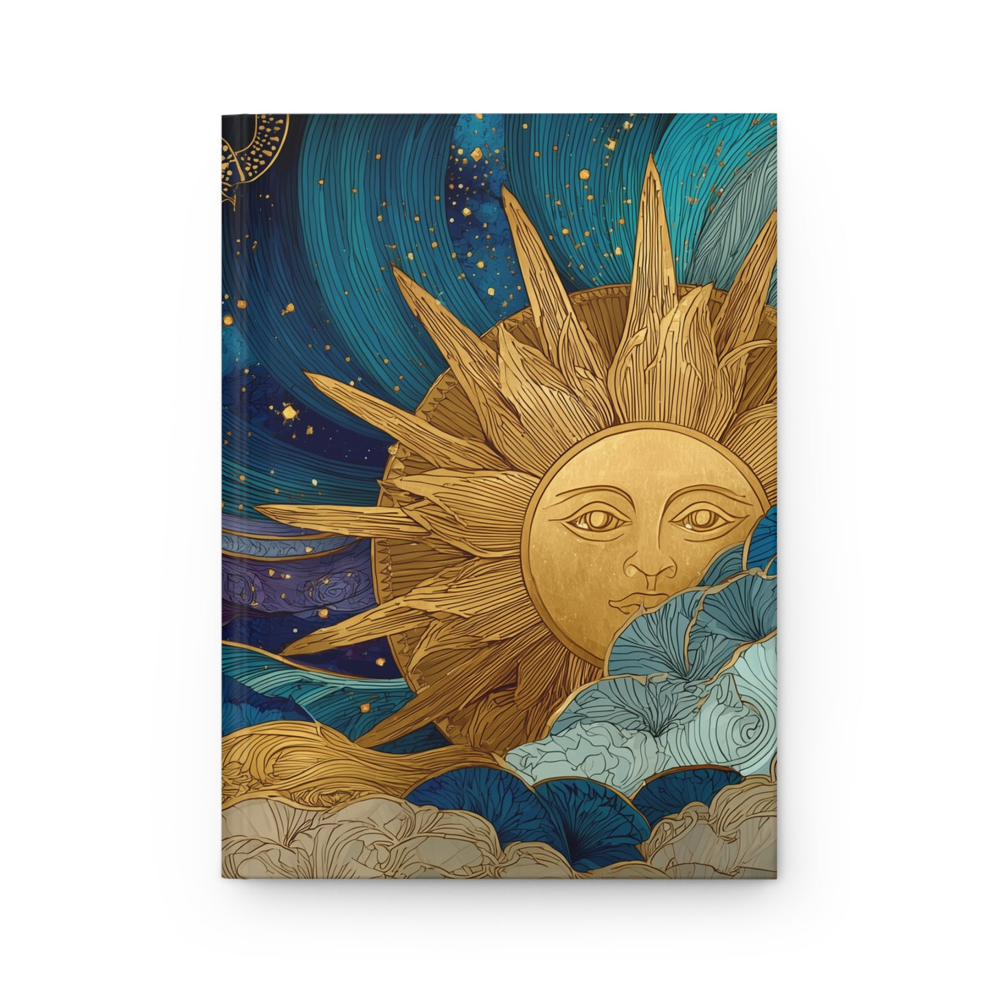 Sunrise in the Cosmos Hardcover Notebook