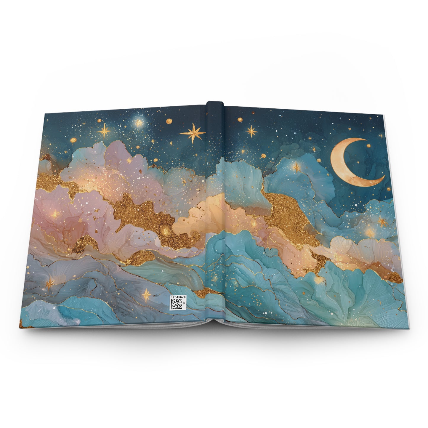 Midnight Musings Hardcover Notebook