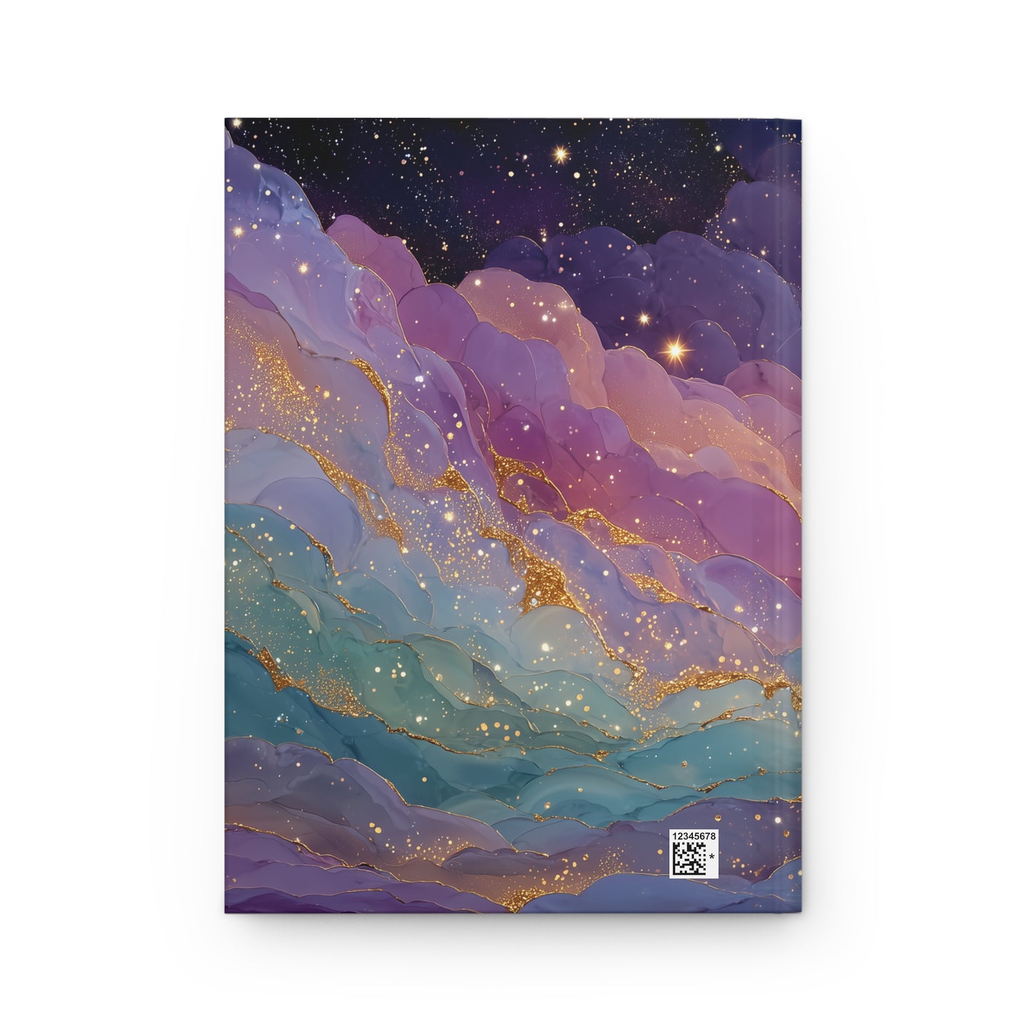 Glowing Moon and Vibrant Sky Hardcover Gratitude Journal