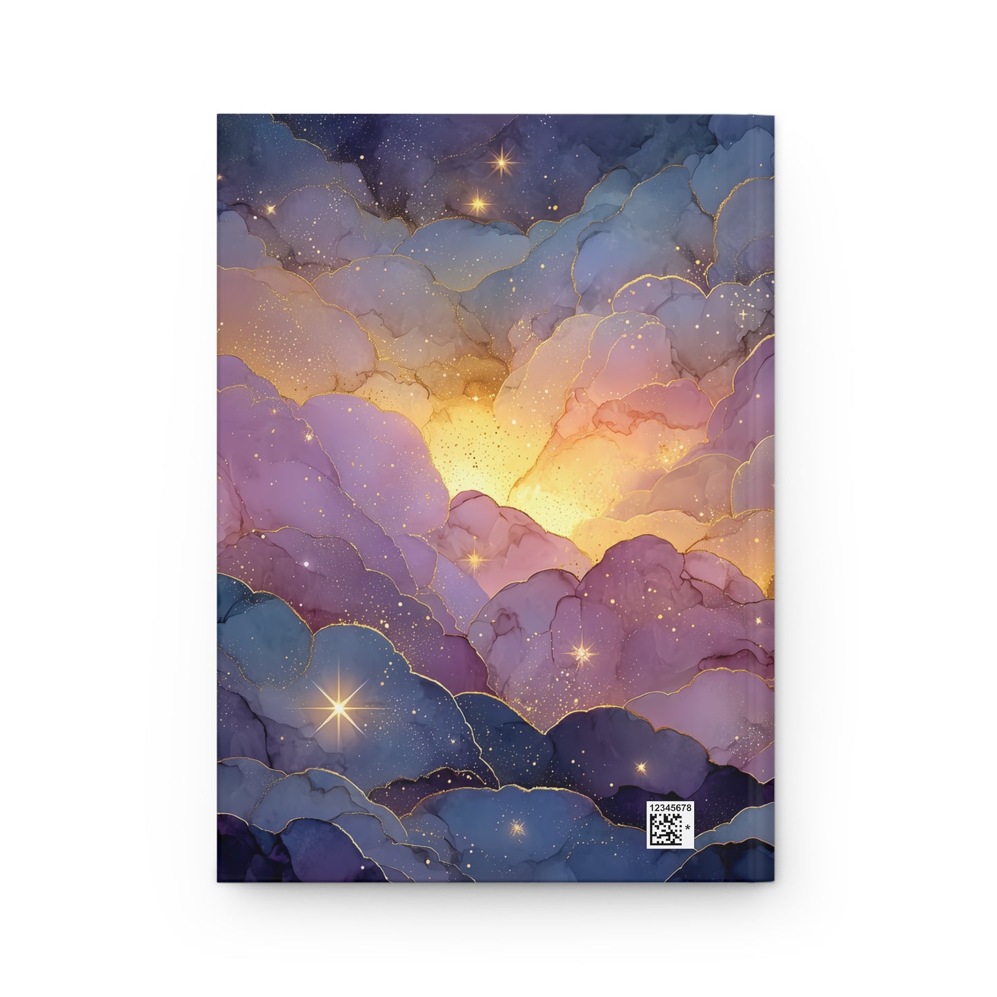 Purple Dreams Hardcover Notebook