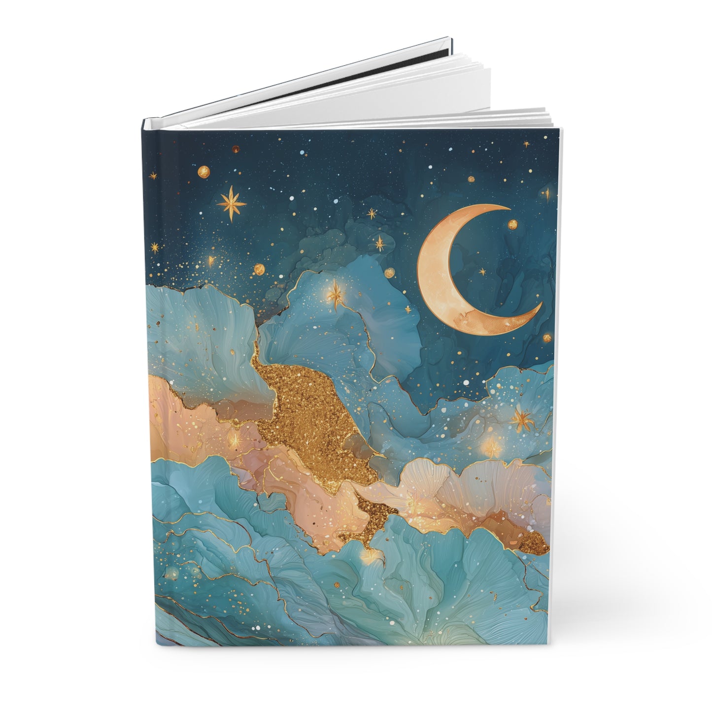 Midnight Musings Hardcover Notebook